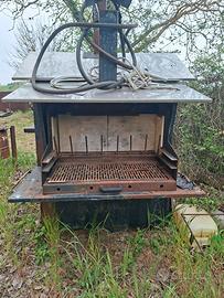 forno da giardino con griglia esterna