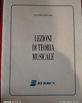 Lezioni di teoria musicale
