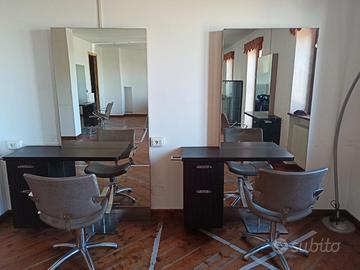Arredamento completo parrucchieria cessata attivit
