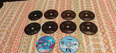 Lotto 10 Dischi Demo PS1 Originali PAL 