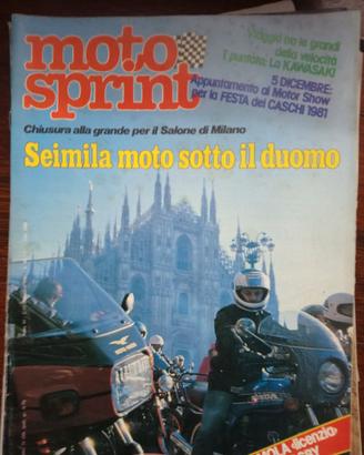 Rivista MOTOSPRINT numero 49 del 1981