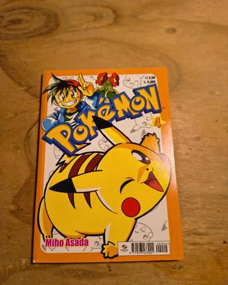 Pokemon manga volume 4 Miho Asada ITA