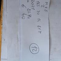 2 GOMME M+S 165/70/14 81T