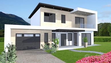 Villa singola o a schiera a città giardino