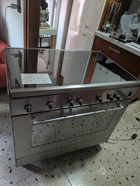 De Longhi forno a gas 90cm 5 fuochi con spiedo