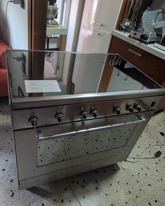De Longhi forno a gas 90cm 5 fuochi con spiedo