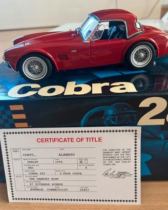 🚗 Danbury Mint – 1964 Shelby Cobra 289…
