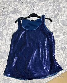 Top Stefanel con pagliettes