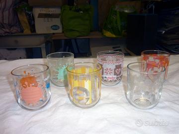 Bicchieri Nutella 6 pezzi - Vintage