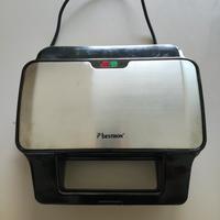 Griglia Elettrica Grill 3 in 1 Inox BBQ Carne