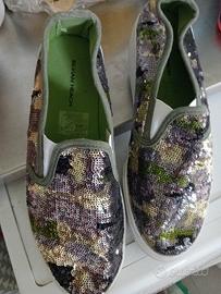 scarpe donna paillettes 
