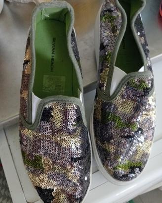 scarpe donna paillettes 