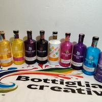 SET GIN WITLEY NEILL 10 BOTTIGLIE VUOTE DIVERSE 