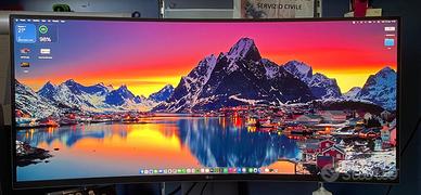 LG ULTRAWIDE 34' SCHERMO CURVO