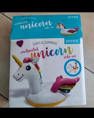 Unicorno materassino gonfiabile 