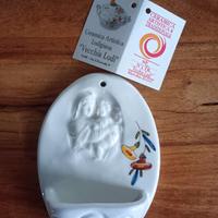 Acquasantiera ceramica "Vecchia Lodi"