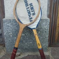 Coppia di racchette vintage