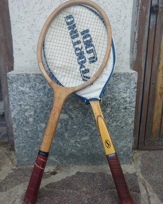Coppia di racchette vintage