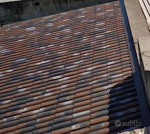 Pannelli coibentati finto coppo antichizzati