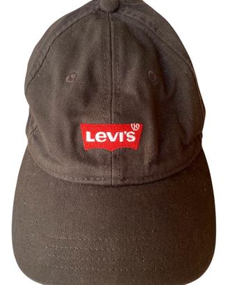 Levi’s cappellino nero unisex 58 cm