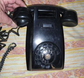 Telefono da parete in bachelite anni '60