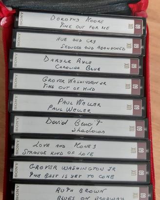 STock Sony UX60 Cromo compact cassette 10pezzi