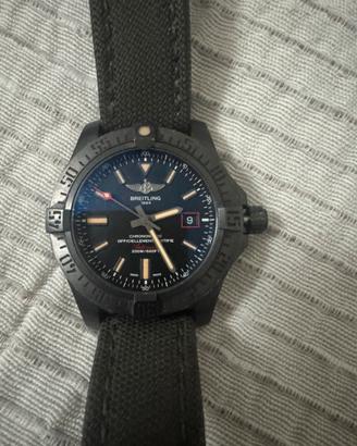 Breitling Avanger Seawolf Titanium Black Dial
