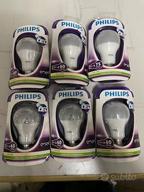 Lampadine led philips 60w 75w luce calda