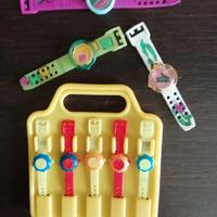 Collezione swatch plastica vintage anni 90