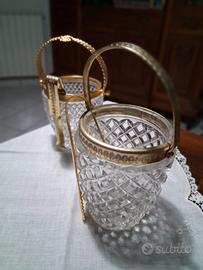 Secchielli Ghiaccio Vintage Anni 50 con Pinze