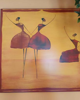 Quadro raffigurante l'opera "Danseuse"