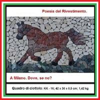 Ciottoli di fiume, CAVALLO quadro.