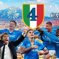 STRISCIONE 6 NAPOLI IN PVC 200X70CM 4 SCUDETTO