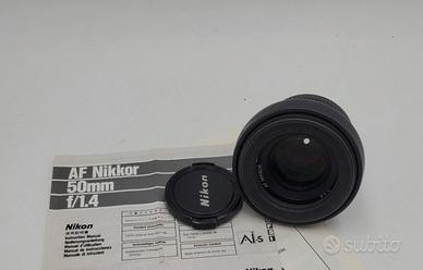 Nikon AF Nikkor 50mm f/1.4 – Obiettivo da Ritratto