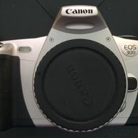 Canon eos 300 perfetta funzionante con batterie ok