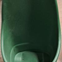 Carriola carrello tondo multiuso due ruote giardin