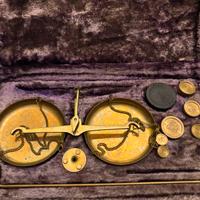 Bilancino orefice in ottone o cartucce caccia