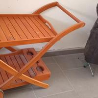 CARRELLO PER GIARDINO IN LEGNO