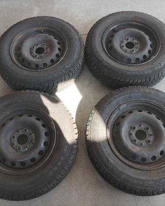 Ruote complete 13"  invernali Fiat Panda 2°serie  