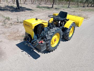 Trattore pasquali 21cv con fresa originale inverso