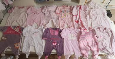 abbigliamento bambina 1/6 mesi
