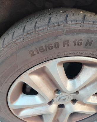 4 cerchi con copri cerchi x Renault scenic 2015