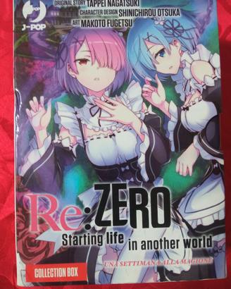 Box collezione Manga RE ZERO