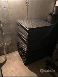 Tappeti antiurto palestra nuovi