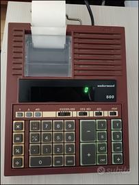 calcolatrice underwood 500