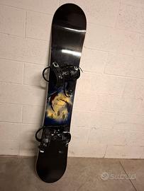 Snowboard Elan "sharks" con attacchi