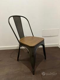 Set 6 Sedie stile industriale