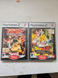 Videogames PS2 Tekken Dragonball (prezzo cadauno) 