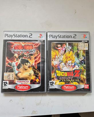 Videogames PS2 Tekken Dragonball (prezzo cadauno) 