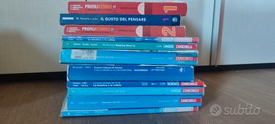 testi scolastici anni 3,4 e 5 liceo linguistico 